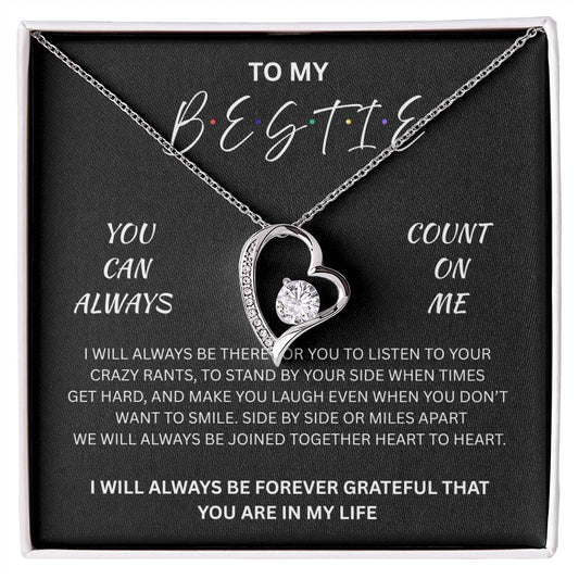Brilliant Forever Love Necklace for your Very "Best friend"