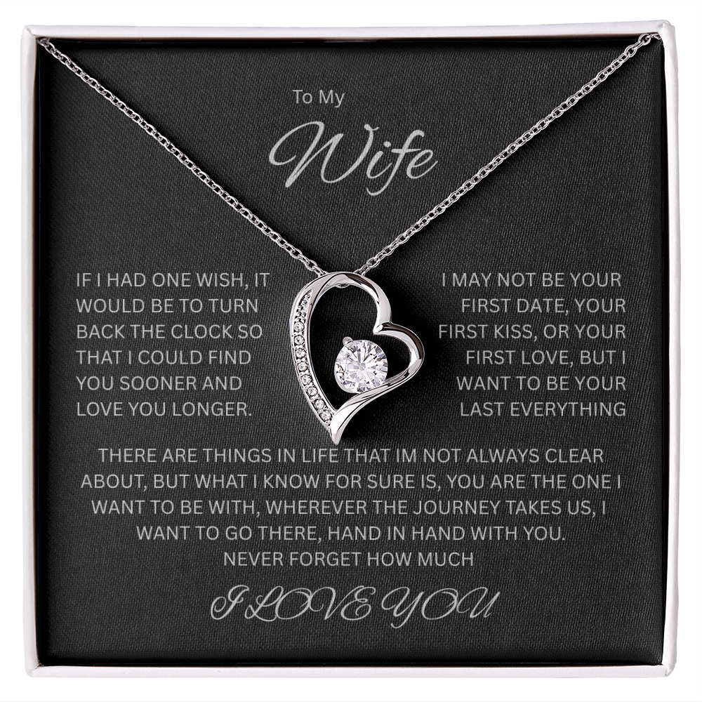 A love without end, meant for her - The captivating Forever Love Necklace