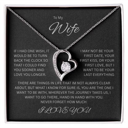 A love without end, meant for her - The captivating Forever Love Necklace