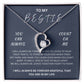 Brilliant Forever Love Necklace for your Very "Best friend"