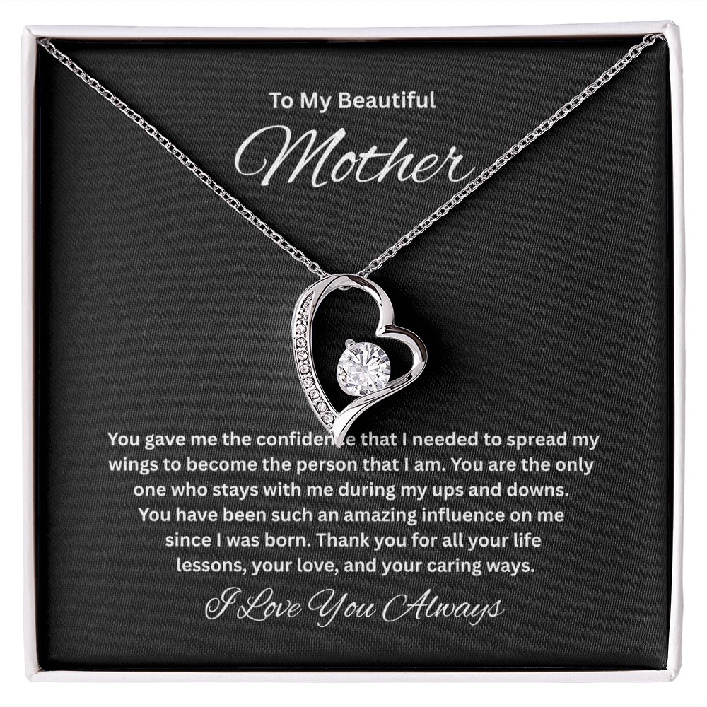 Unforgettable Gift for Mom "To My Beautiful Mother"