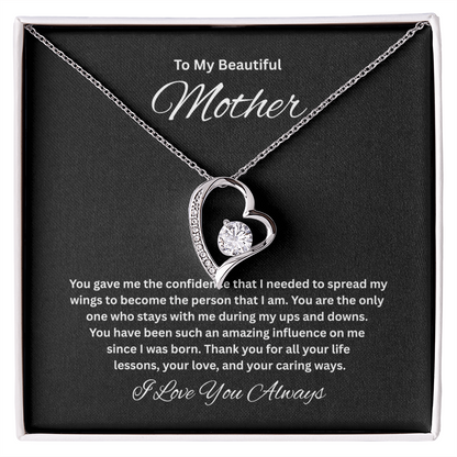 Unforgettable Gift for Mom "To My Beautiful Mother"
