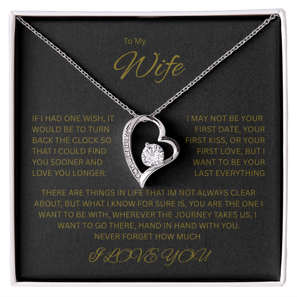 A love without end, meant for her - The captivating Forever Love Necklace