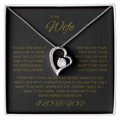 A love without end, meant for her - The captivating Forever Love Necklace