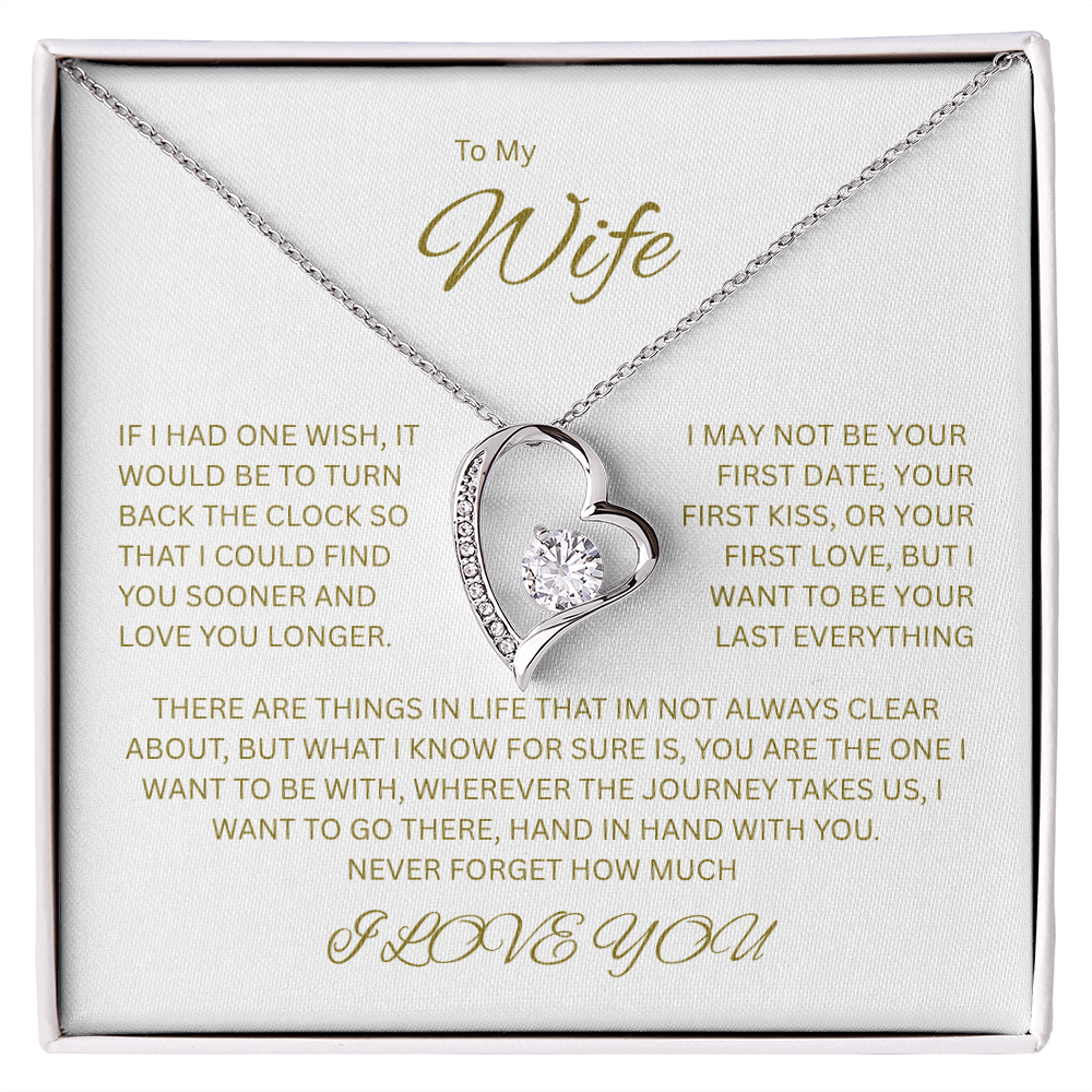 A love without end, meant for her - The captivating Forever Love Necklace