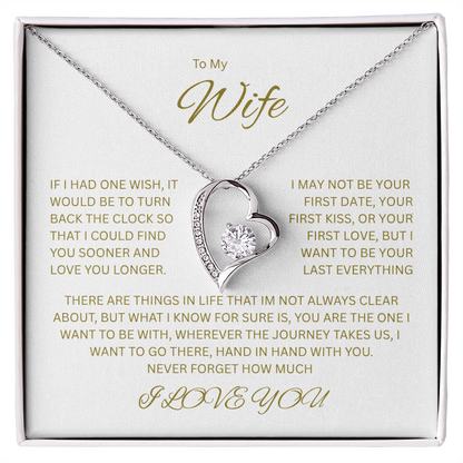 A love without end, meant for her - The captivating Forever Love Necklace