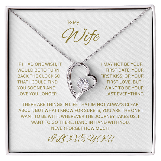 A love without end, meant for her - The captivating Forever Love Necklace