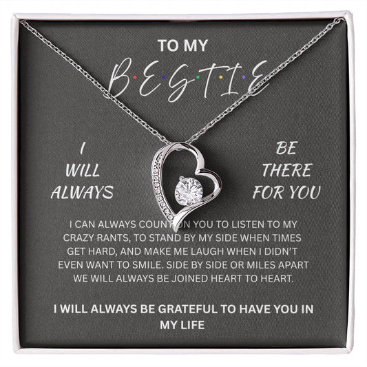 Brilliant Forever Love Necklace for your Very "Best friend"