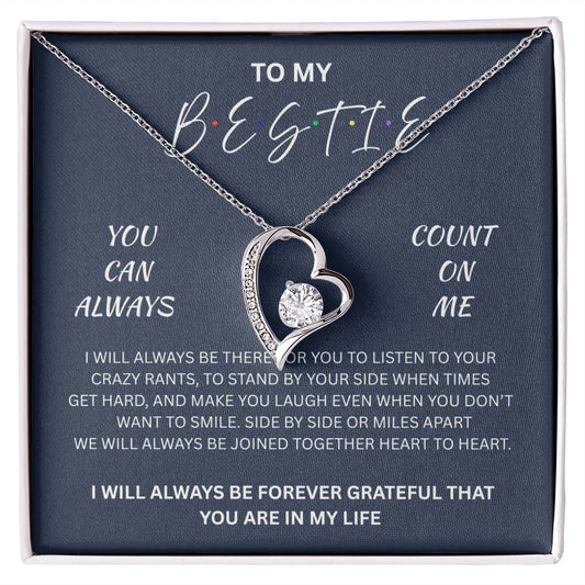 Brilliant Forever Love Necklace for your Very "Best friend"