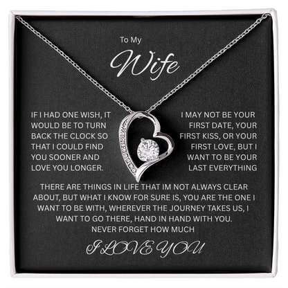 A love without end, meant for her - The captivating Forever Love Necklace