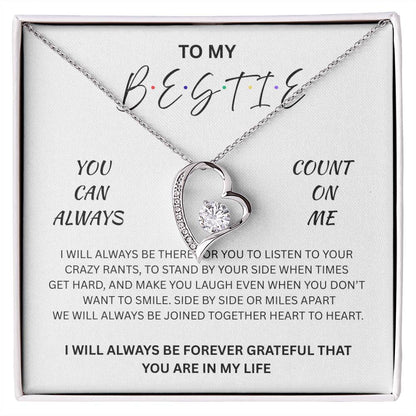 Brilliant Forever Love Necklace for your Very "Best friend"