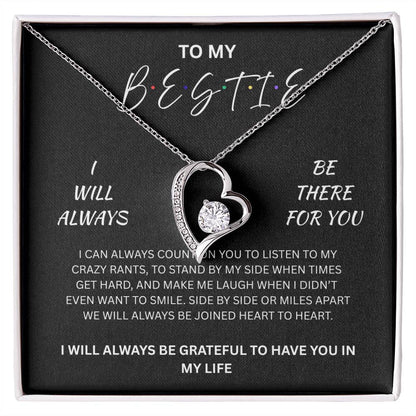 Brilliant Forever Love Necklace for your Very "Best friend"