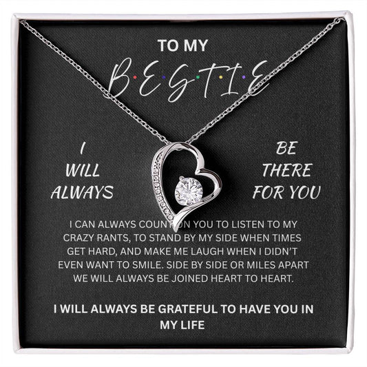 Brilliant Forever Love Necklace for your Very "Best friend"
