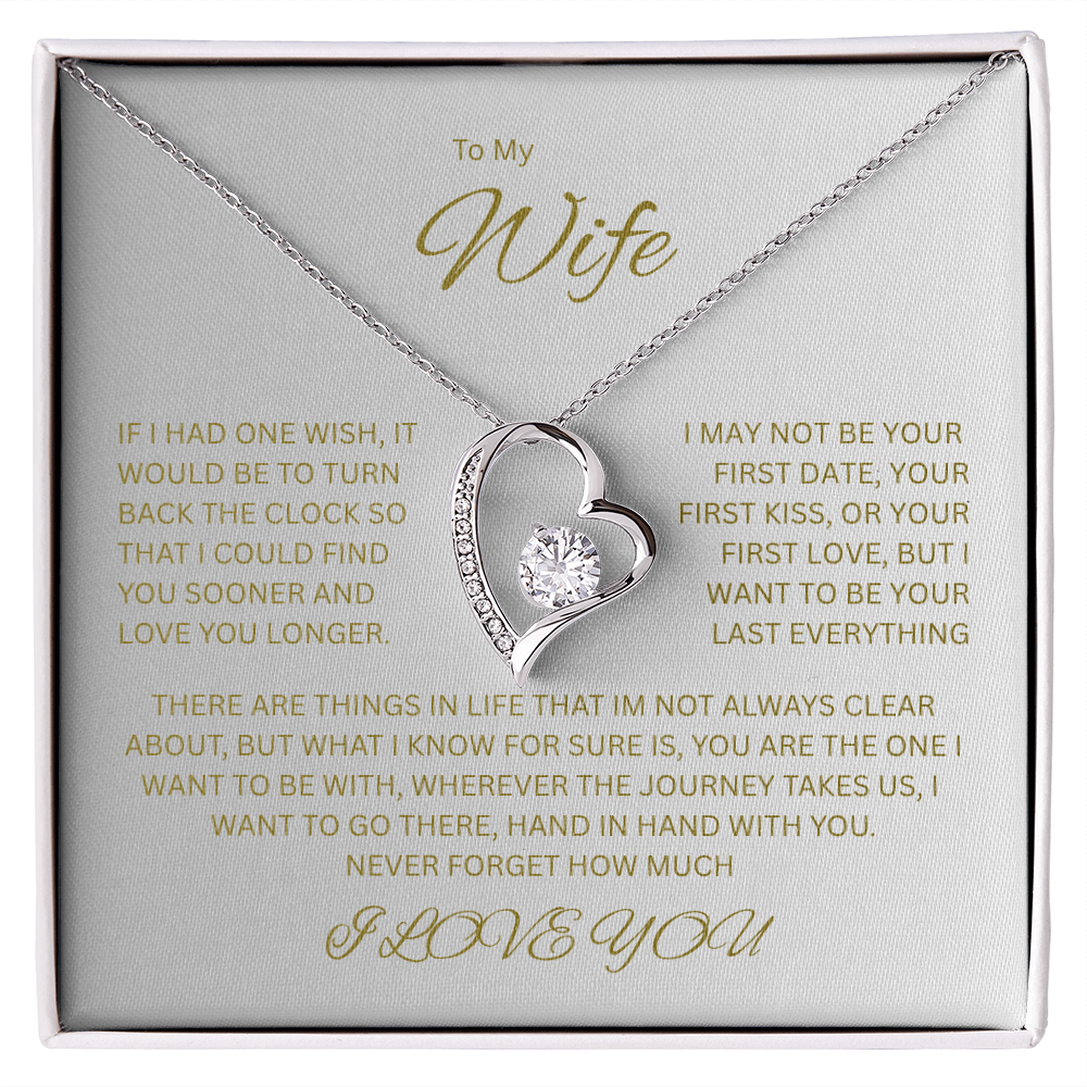 A love without end, meant for her - The captivating Forever Love Necklace