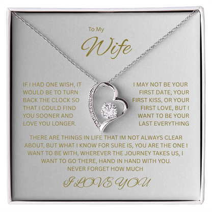 A love without end, meant for her - The captivating Forever Love Necklace