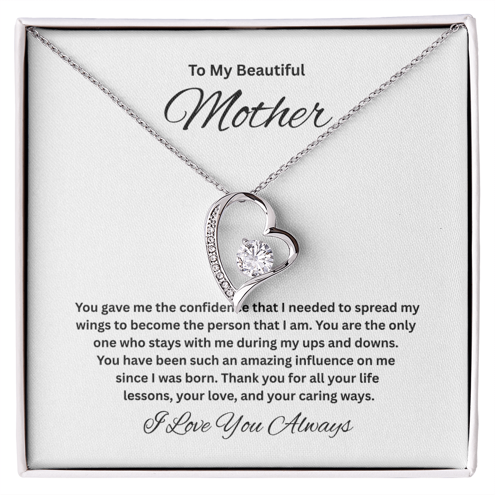 Unforgettable Gift for Mom "To My Beautiful Mother"