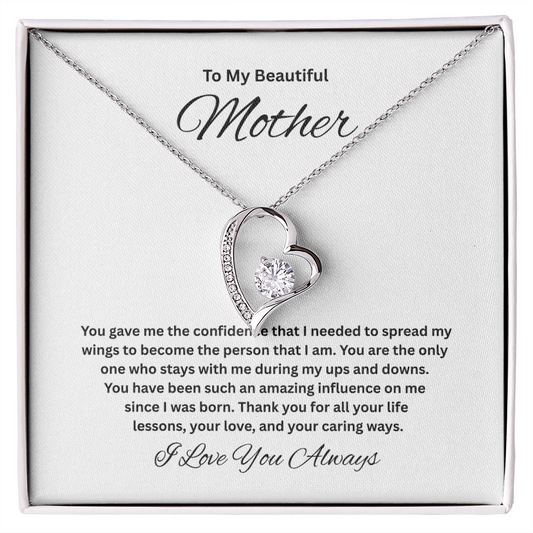 Unforgettable Gift for Mom "To My Beautiful Mother"
