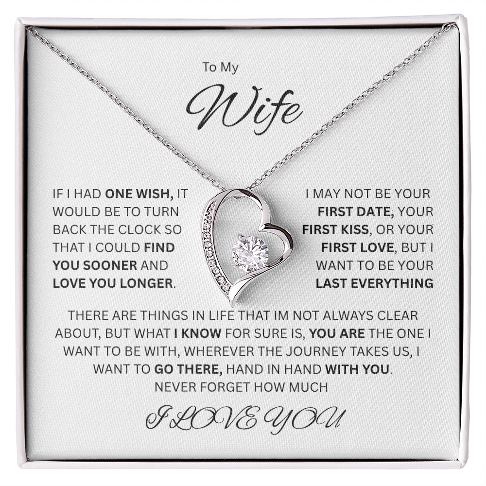 A love without end, meant for her - The captivating Forever Love Necklace