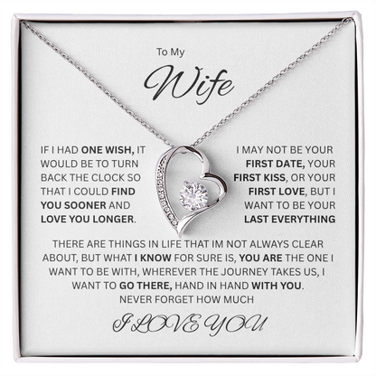 A love without end, meant for her - The captivating Forever Love Necklace