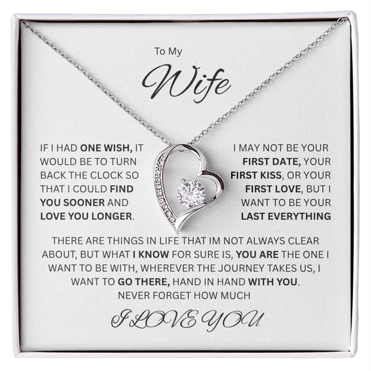 A love without end, meant for her - The captivating Forever Love Necklace