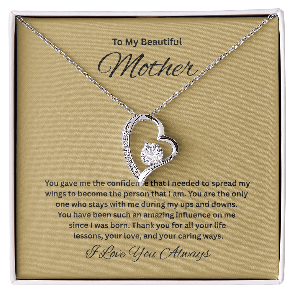 Unforgettable Gift for Mom "To My Beautiful Mother"