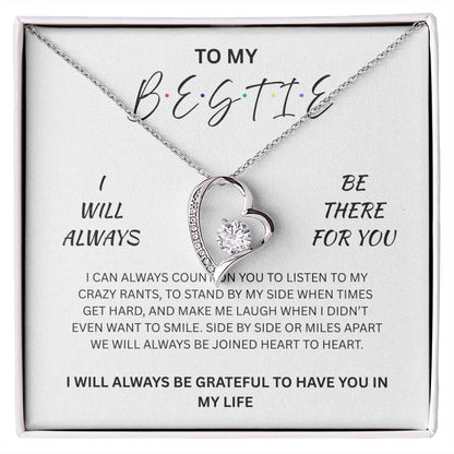 Brilliant Forever Love Necklace for your Very "Best friend"