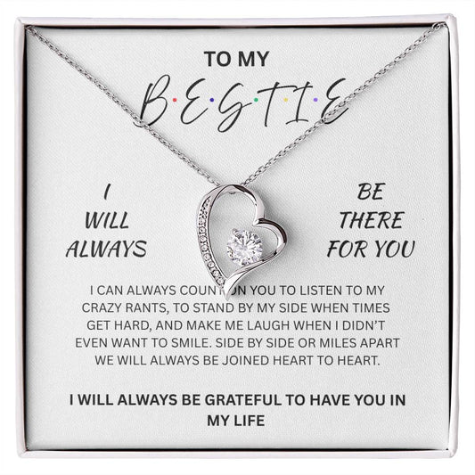 Brilliant Forever Love Necklace for your Very "Best friend"