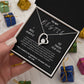 Brilliant Forever Love Necklace for your Very "Best friend"