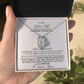 Elegant Love Offering for your "Future Wife" Forever Love Necklace