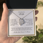 Because she is your everything; The remarkable "Forever Love Necklace" "To My Beautiful Wife"