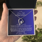 Elegant Love Offering for your "Future Wife" Forever Love Necklace