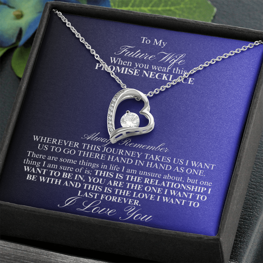 Elegant Love Offering for your "Future Wife" Forever Love Necklace