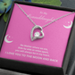 Enduring love woven through generations "Forever Love Necklace"