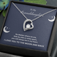 Enduring love woven through generations "Forever Love Necklace"