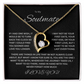 Captivating Forever Love Necklace "To My Soulmate"