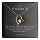 Radiant Heart Pendant for "Your Soulmate" Forever Love Necklace