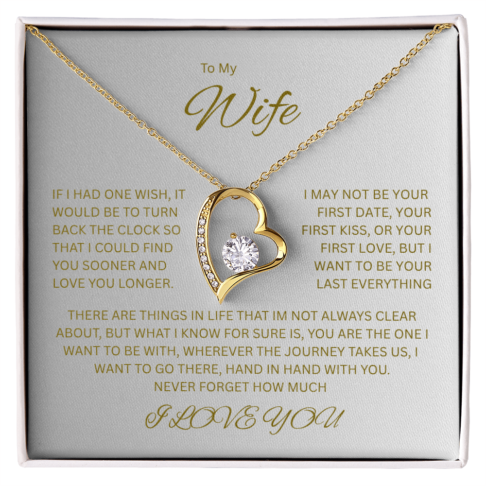 A love without end, meant for her - The captivating Forever Love Necklace