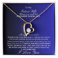 Elegant Love Offering for your "Future Wife" Forever Love Necklace