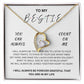 Brilliant Forever Love Necklace for your Very "Best friend"