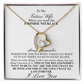 Elegant Love Offering for your "Future Wife" Forever Love Necklace