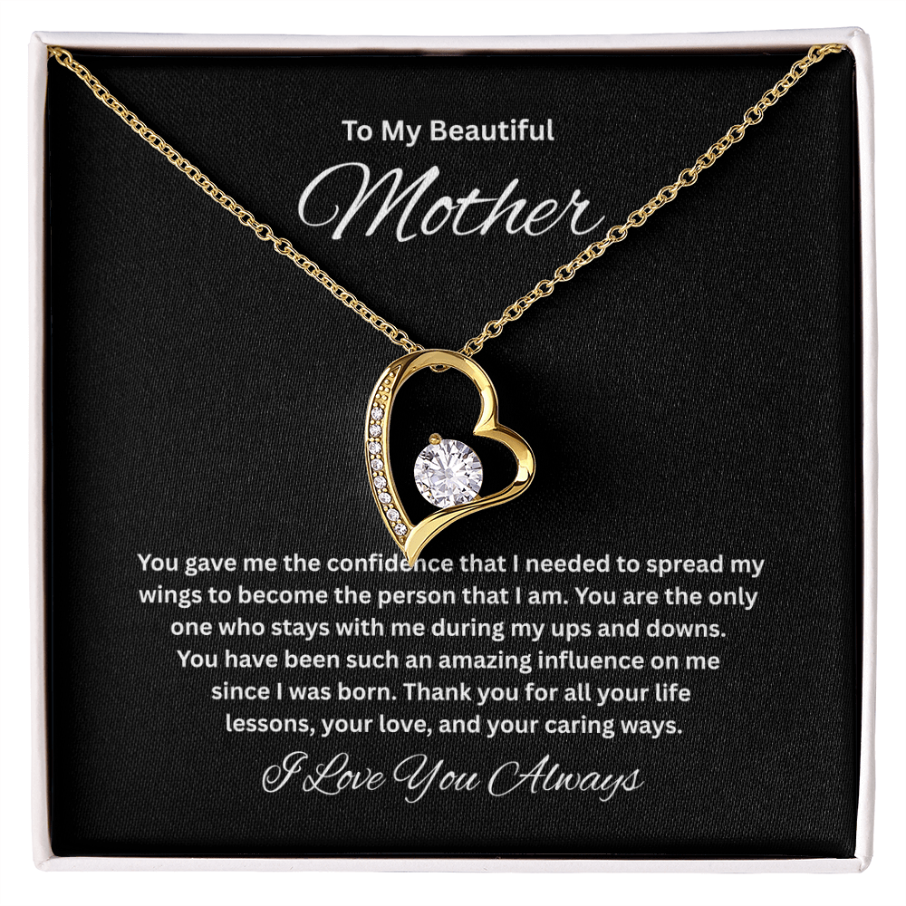 Unforgettable Gift for Mom "To My Beautiful Mother"