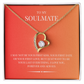 Radiant Heart Pendant for "Your Soulmate" Forever Love Necklace