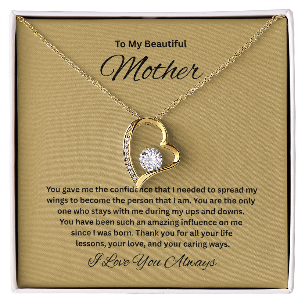 Unforgettable Gift for Mom "To My Beautiful Mother"