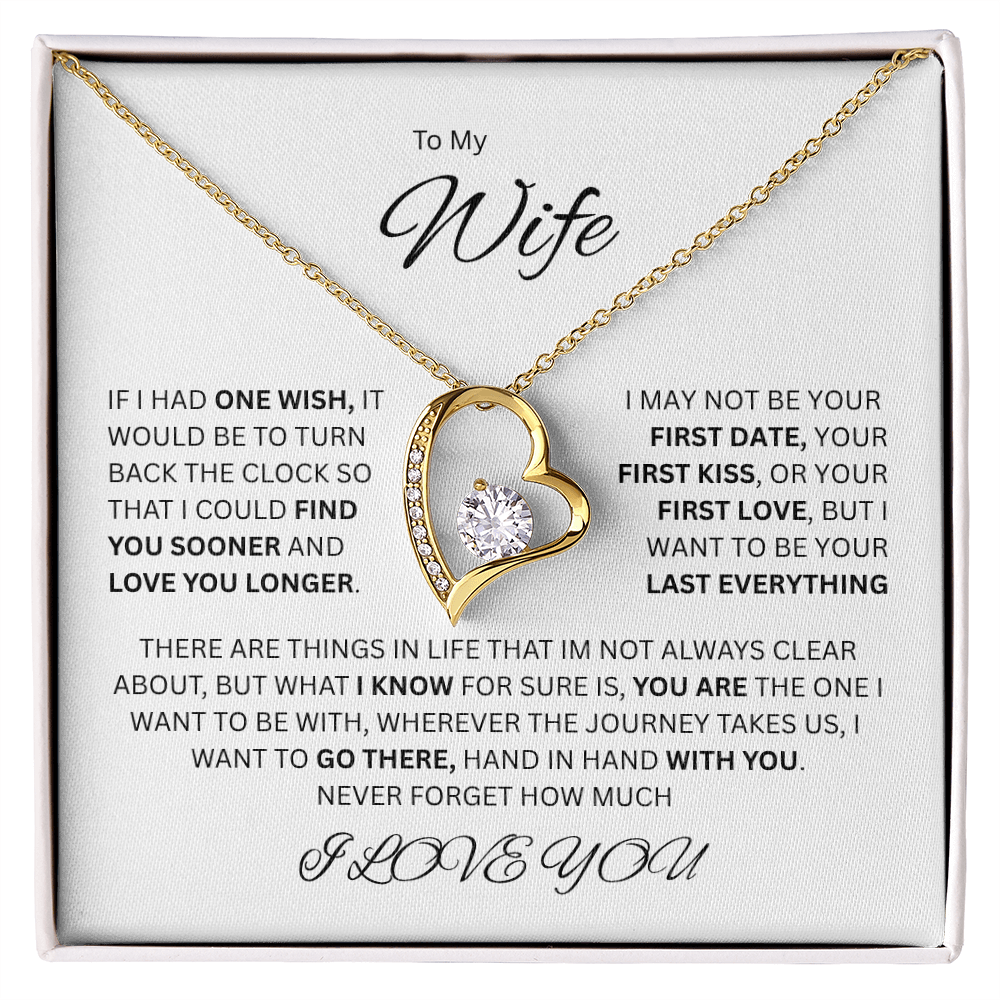 A love without end, meant for her - The captivating Forever Love Necklace