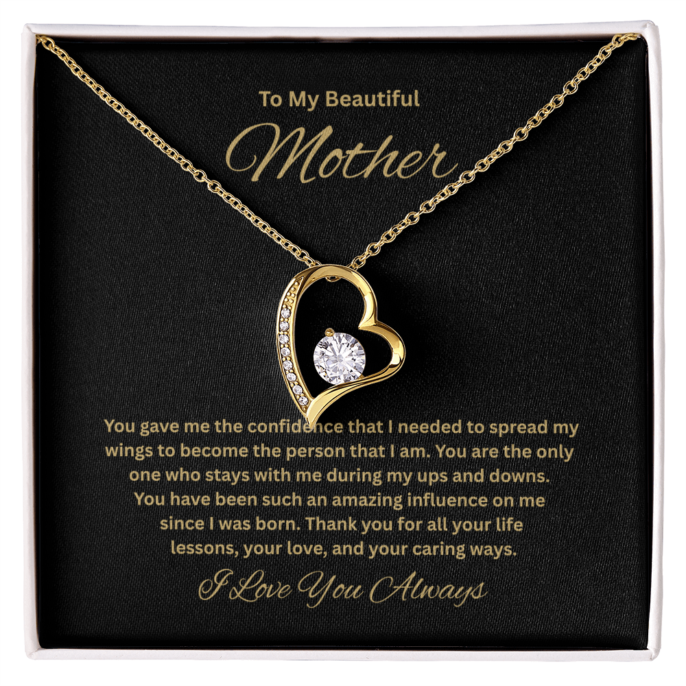 Unforgettable Gift for Mom "To My Beautiful Mother"