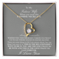 Elegant Love Offering for your "Future Wife" Forever Love Necklace