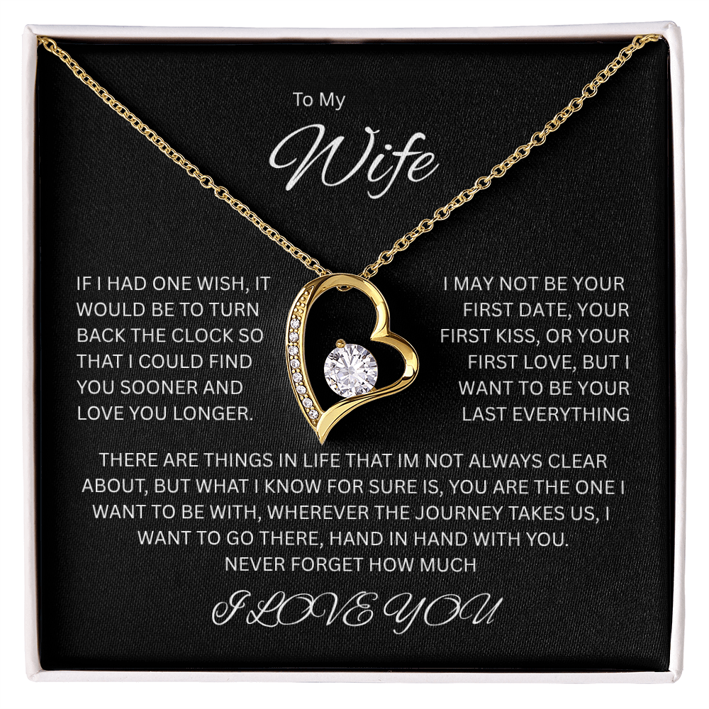 A love without end, meant for her - The captivating Forever Love Necklace