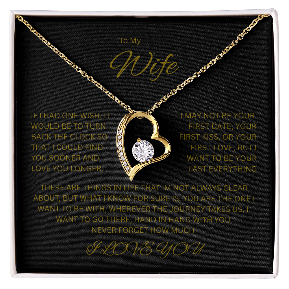 A love without end, meant for her - The captivating Forever Love Necklace