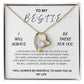 Brilliant Forever Love Necklace for your Very "Best friend"