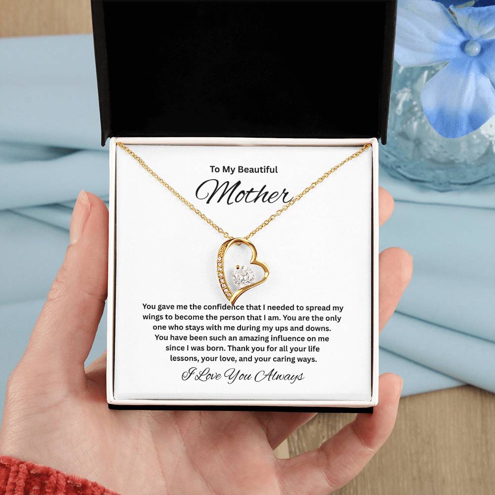 Unforgettable Gift for Mom "To My Beautiful Mother"